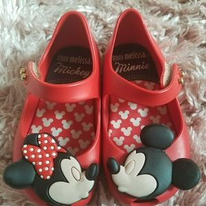 Mini Melissa Minnie/Mickey Shoes